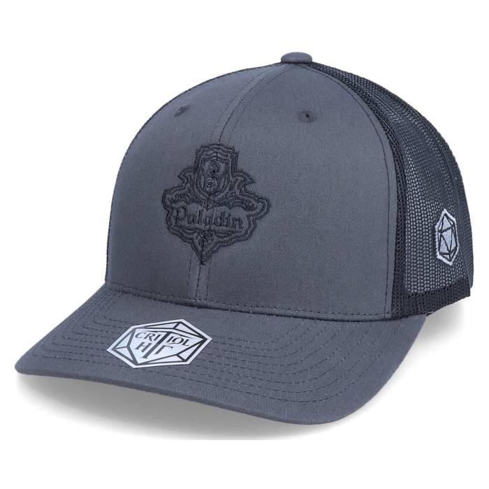 Critiql Hit 【 Paladin Class Emblem Charcoal/Black Trucker Men Grey 】 トラッカー メンズ 灰色 グレー