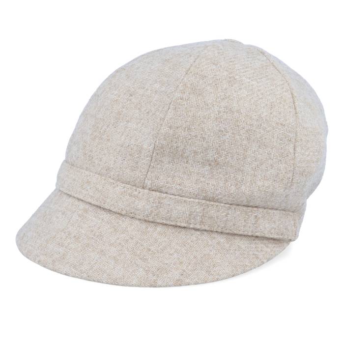 Cth Ericson 【 Helena Sr. Moon Shetland Beige Flat Cap Men Beige 】 ベージュ キャップ 帽子 メンズ ベージュ