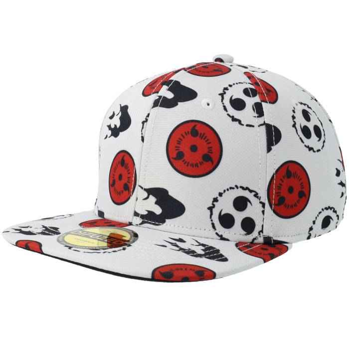 Difuzed 【 Naruto Shippuden White Snapback Men White 】 白色 ホワイト Snapback スナップバック バッグ メンズ 白色 ホワイト