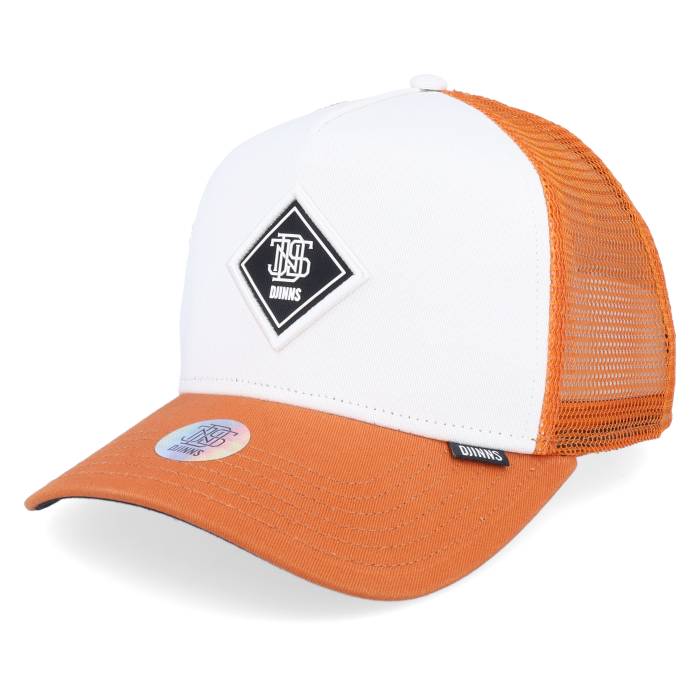 Djinns 【 Hft Match Dnc White/Rost Trucker Men Orange / White 】 マッチ トラッカー メンズ orange 橙・オレンジ 白色 ホワイト