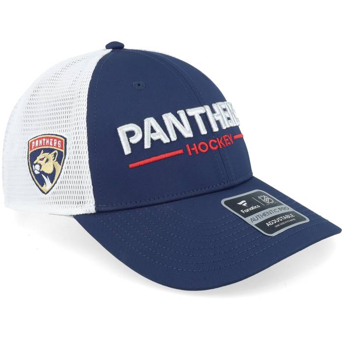 ファナティクス Fanatics 【 Florida Panthers Authentic Pro Rink Navy/White Trucker Men Blue 】 フロリダ州 パンサーズ オーセンティック 労働者階級 トラッカー メンズ 青味 青み