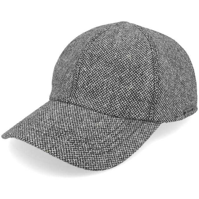 【 Baseball Classic Cap Grey Melange Fitted Men 】 ベースボール クラシック キャップ 帽子 灰色 グレー メンズ