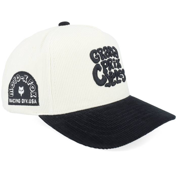 フォックス Fox 【 Circa 74 Corduroy Hat Off White/Black A-Frame Adjustable Men White 】 コーデュロイ メンズ 白色 ホワイト