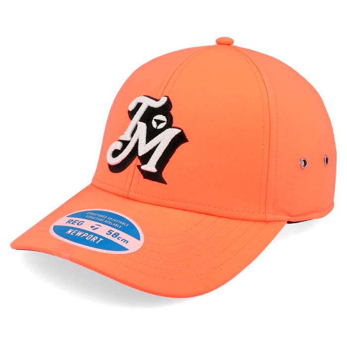 Taylor Made 【 Metal Eyelit Cap Coral Adjustable Men Orange 】 メタル キャップ 帽子 メンズ orange 橙・オレンジ|スニケス