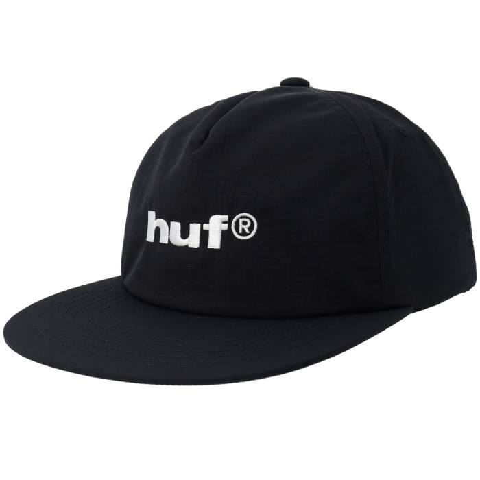 ハフ Huf 【 Nylon Black Snapback Men Black 】 ナイロン 黒色 ブラック Snapback スナップバック バッグ メンズ 黒色 ブラック