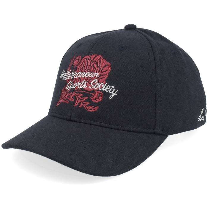 Les Deux 【 Mediterranean Baseball Cap Black Adjustable Men Black 】 ベースボール キャップ 帽子 黒色 ブラック メンズ 黒色 ブラック