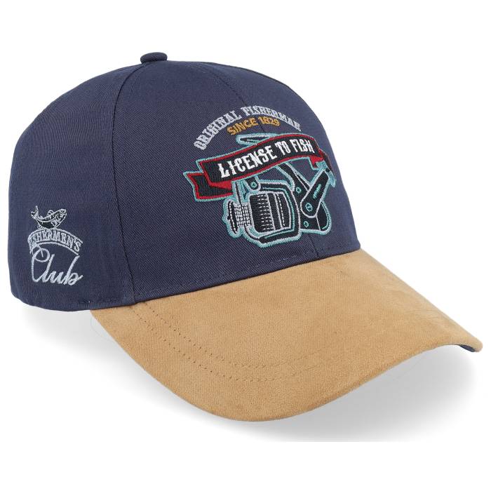 Mjm Hats 【 License To Fish 41 Organic Cotton Navy Adjustable Men Blue 】 紺色 米国海軍 メンズ 青味 青み