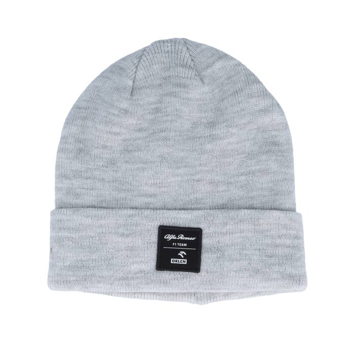 Formula One 【 Alfa Romeo Drivers Beanie Grey Cuff Men Grey 】 旗がしら かぶり笠 薄墨色 薄墨色 メンズ 薄墨色 薄墨色