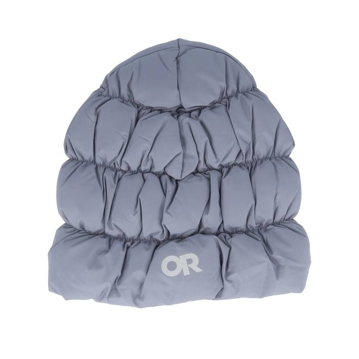 アウトドアリサーチ Outdoor Research 【 Coldfront Down Beani Summit Beanie Men Grey 】 ダウン キャップ 帽子 メンズ 灰色 グレー｜スニケス