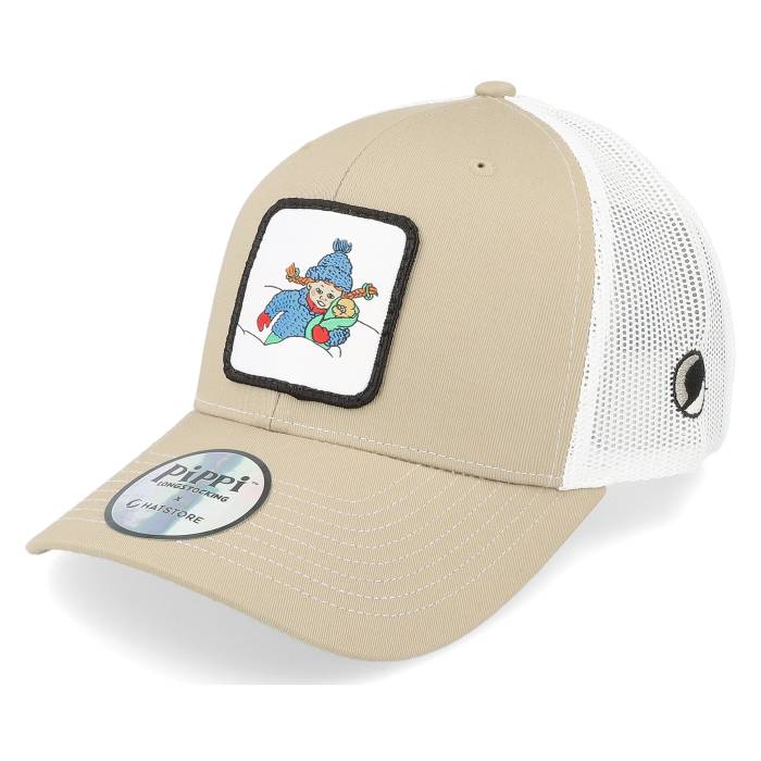 Pippi Longstocking 【 Pippi Mr Nilsson Snow Sand/White Trucker Men Beige 】 トラッカー メンズ ベージュ｜スニケス