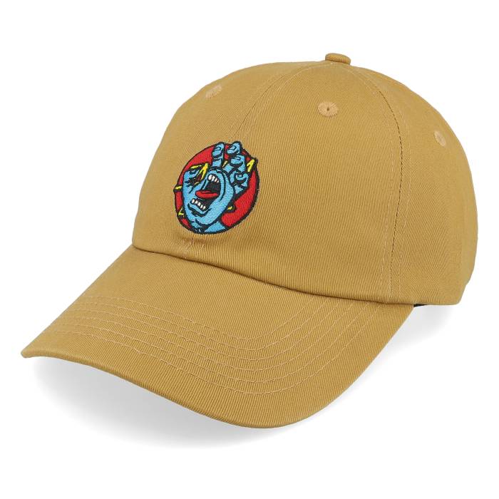 サンタクルーズ Santa Cruz 【 Hand Dot Cap Wheat Dad Cap Men Beige 】 キャップ 帽子 ウィート メンズ ベージュ