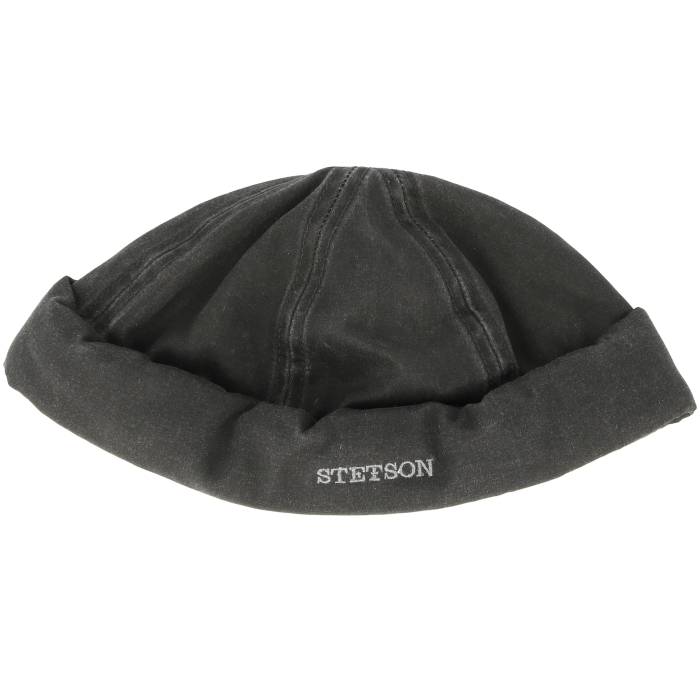 ステットソン Stetson 【 Docker Co/Pe Black Short Beanie Men Black 】 黒色 ブラック キャップ 帽子 メンズ 黒色 ブラック｜スニケス