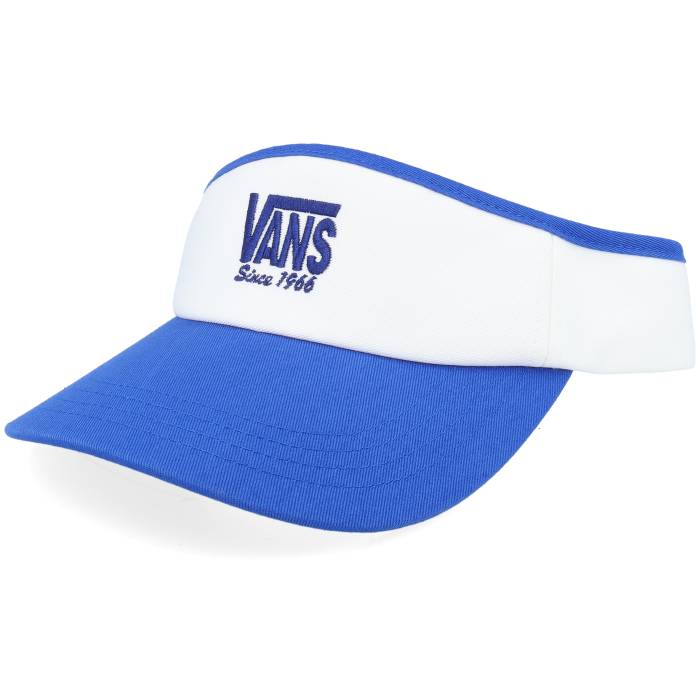 ヴァンズ Vans 【 Edgeview True Blue Visor Men White 】 青色 ブルー メンズ 白色 ホワイト