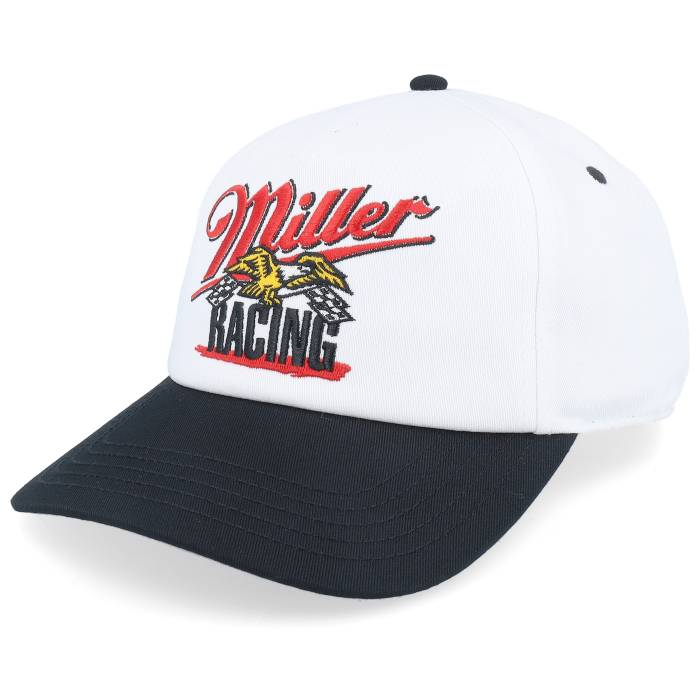 アメリカンニードル American Needle 【 Miller High Life Roscoe White/Black A-Frame Adjustable Men White 】 ハイ メンズ 白色 ホワイト｜スニケス