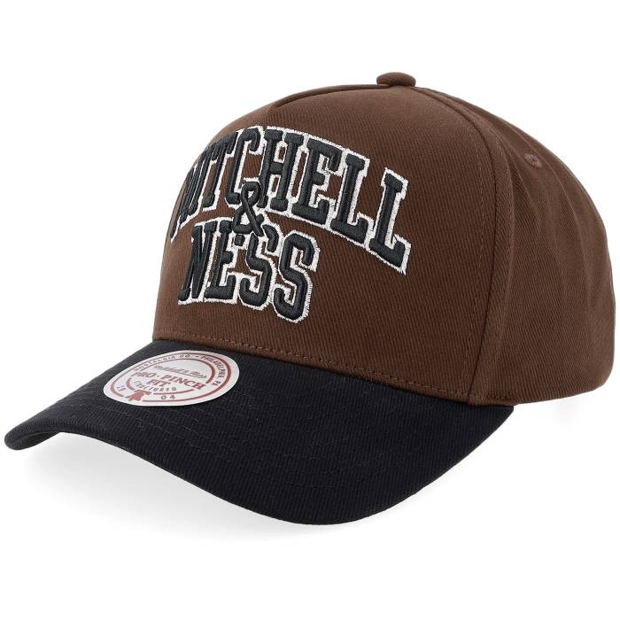 ミッチェル&ネス Mitchell & Ness 【 Own Brand M&N Arch Pro Crown Brown/Black A-Frame Adjustable Men Brown 】 プロ メンズ 茶色 ブラウン｜スニケス