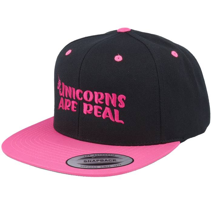 Unicorns 【 Are Real Black/Neon Pink Snapback Men Black 】 レアル pink ピンク Snapback スナップバック バッグ メンズ 黒色 ブラック|スニケス