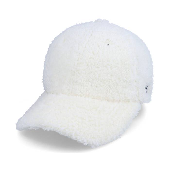 【★百貨店SALE★6/11夜夜中2時迄】Wei 【 Wera Teddy Ivory Soft Cap Women White 】 象牙色 旗がしら かぶり笠 レディース 白いこと 白いこと