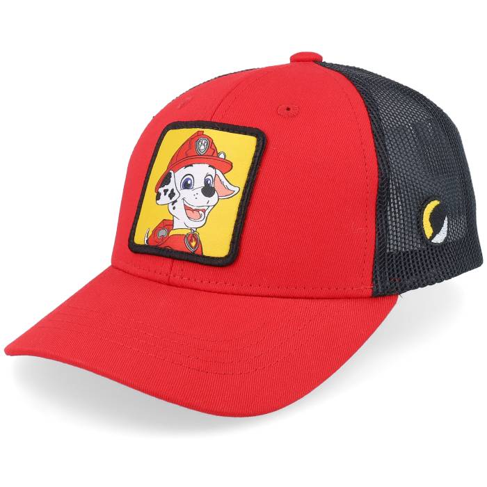 Paw Patrol 【 Kids Marshall Patch Red/Black Trucker Kids Red 】 トラッカー キッズ ベビー マタニティ キッズファッション 帽子 キャップ ジュニア キッズ Red 赤・レッド画像