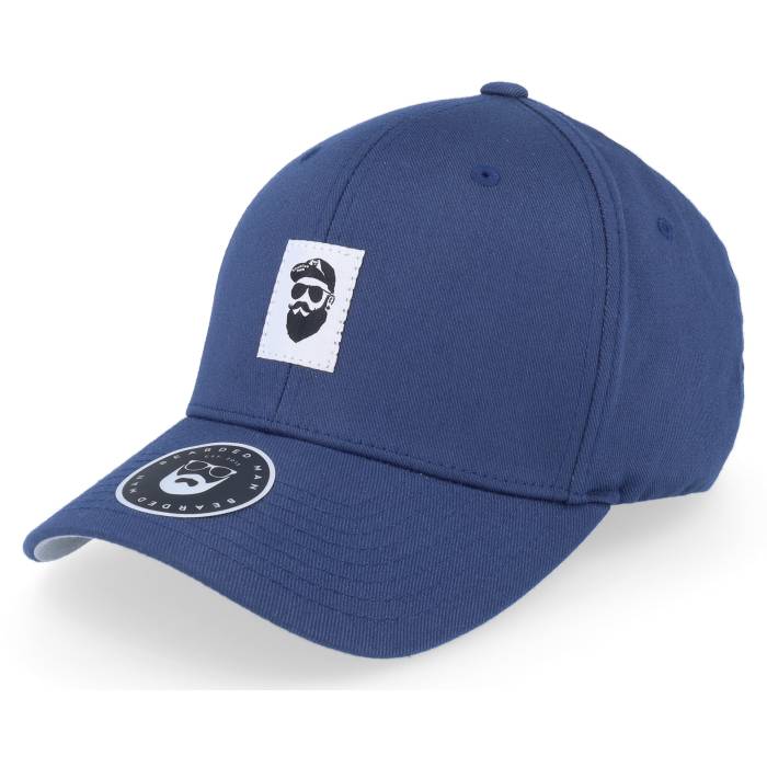Bearded Man 【 Cap Man Woven Navy Flexfit Wooly Combed Flexfit Men Blue 】 キャップ 帽子 Woven ウーブン 紺色 ネイビー メンズ 青色 ブルー|スニケス