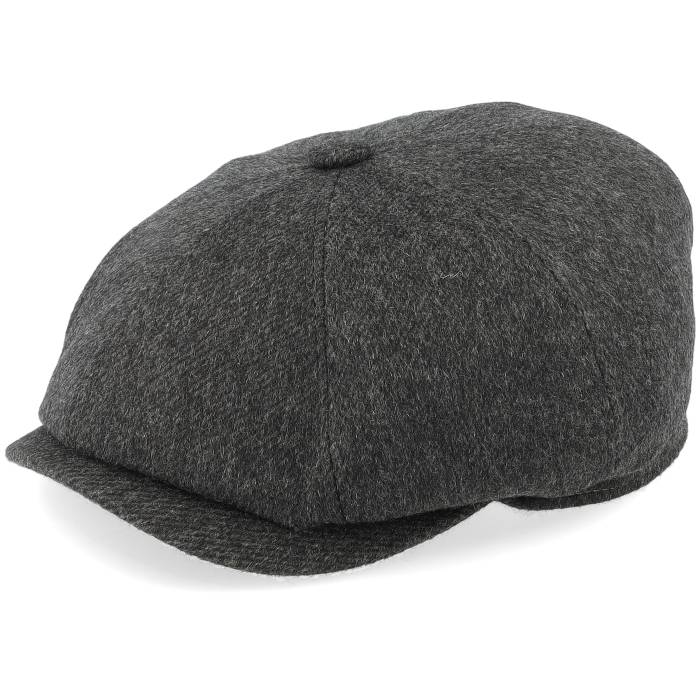 【★百貨店SALE★6/11真夜中2時迄】ステットソン Stetson 【 Hatteras Cashmere Navy Flat Cap Men Blue 】 紺色 米国海軍 旗がしら 鳥打ち帽 メンズ 青碧 青碧