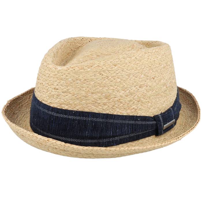 ステットソン Stetson 【 Diamond Raffia Beige Straw Hat Men Beige 】 金剛石 ベージュ メンズ ベージュ