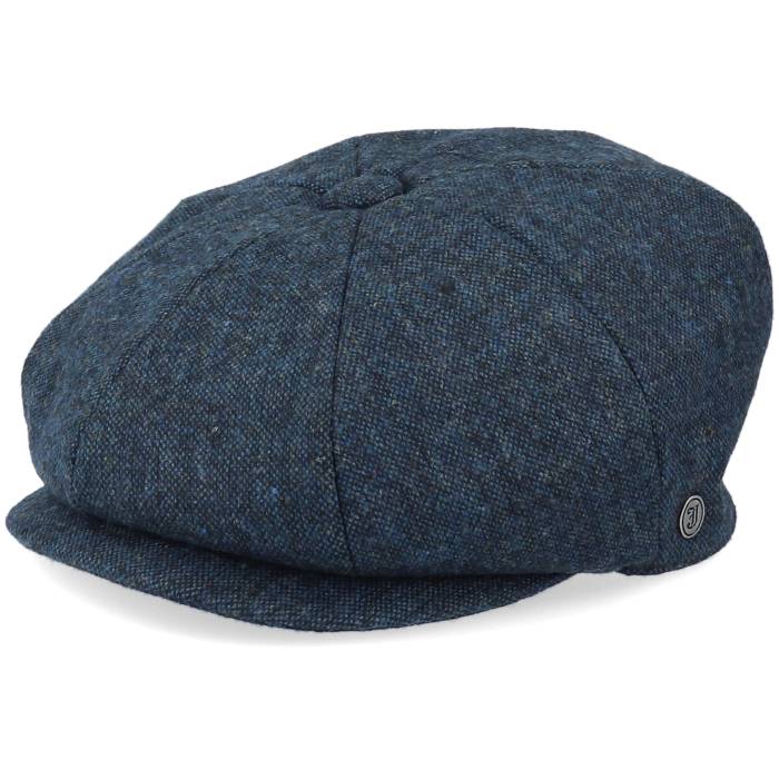 Jaxon & James 【 Falconbrook Newsboy Navy Blue Flat Cap Men Blue 】 紺色 ネイビー 青色 ブルー キャップ 帽子 メンズ 青色 ブルー|スニケス