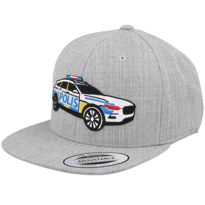 Kiddo Cap 【 Kids Polisbil Heather Grey Snapback Kids Grey 】 heather ヘザー 灰色 グレー Snapback スナップバック バッグ ジュニア キッズ 灰色 グレー|スニケス