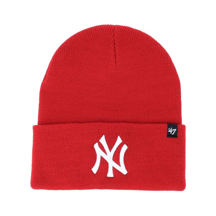 フォーティーセブンブランド 47 Brand 【 Kids New York Yankees Haymaker Red Knit Cuff Kids Red 】 ヤンキース Red 赤・レッド ニット ジュニア キッズ Red 赤・レッド|スニケス
