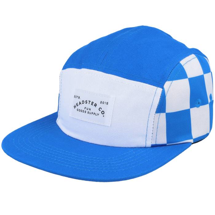 Headster 【 Kids Check Yourself Five Panel Sail Away 5-Panel Kids Blue 】 ジュニア キッズ 青色 ブルー