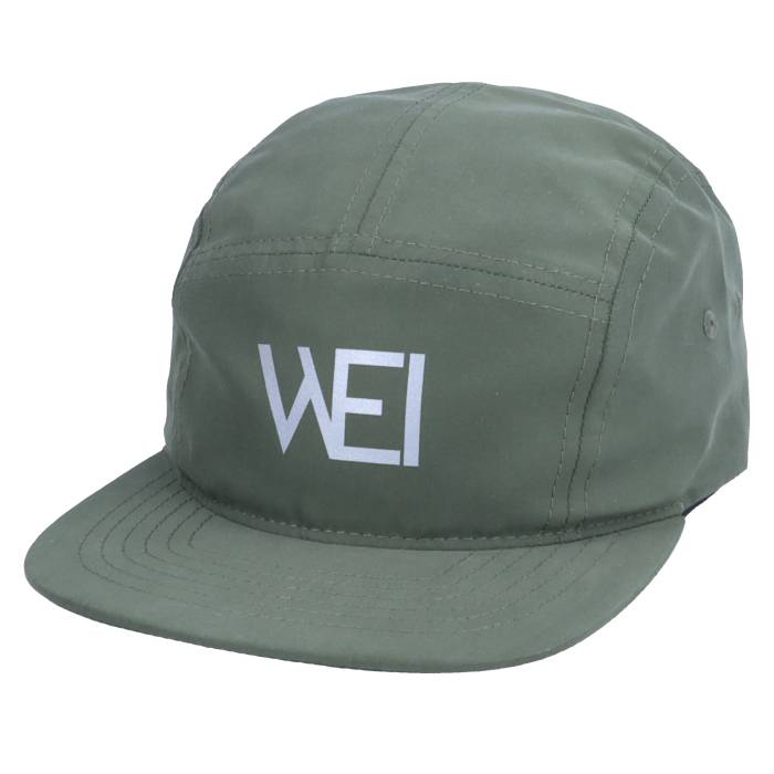 Wei 【 Woah Flat Olive/Reflective 5-Panel Women Green 】 レディース green 緑・緑であること