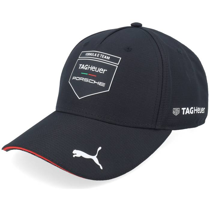 Porsche 【 Motorsport Formula E Team Black Adjustable Men Black 】 Team 野球クラブ 黒いこと 黒いこと メンズ 黒いこと 黒いこと