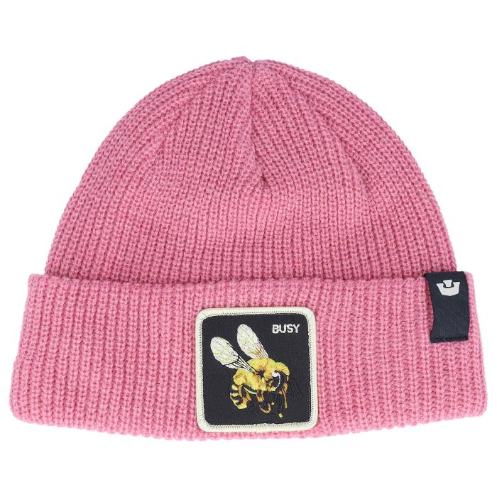 Goorin 【 The Busy Beanie Knit Pink Cuff Men Pink 】 キャップ 帽子 ニット pink ピンク メンズ pink ピンク