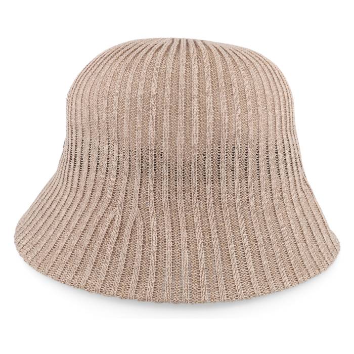 Seeberger 【 Linen Mix In Rib Structure Linen Cloche Women Beige 】 レディース ベージュ