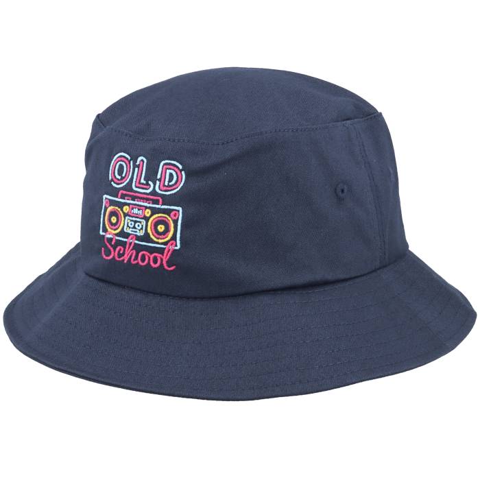アイコニック Iconic 【 Neon Summer Old School Navy Bucket Men Blue 】 Summer サマー 紺色 ネイビー メンズ 青色 ブルー|スニケス