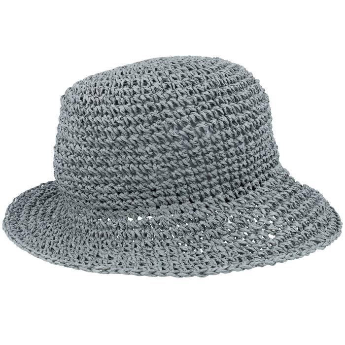Seeberger 【 Paper Straw Pine Bucket Women Grey 】 レディース 灰色 グレー