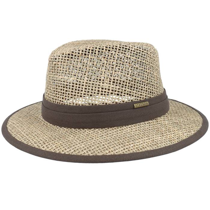 ステットソン Stetson 【 Seagrass Beige Traveller Men Beige 】 ベージュ メンズ ベージュ