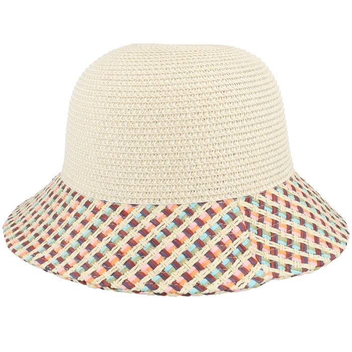 Seeberger 【 Straw Fabric Linen/Sandal Cloche Women Beige 】 レディース ベージュ