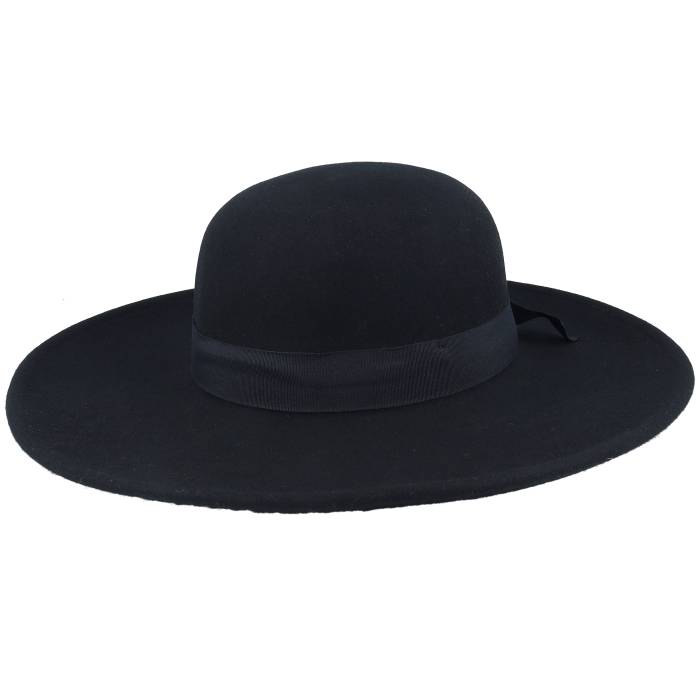 【★百貨店SALE★6/11真夜中2時迄】Seeberger 【 Wool Felt Flapper Black Sun Hat Women Black 】 黒いこと 黒いこと レディース 黒いこと 黒いこと