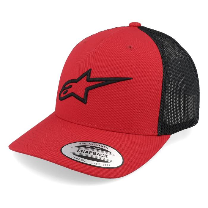 アルパインスター Alpinestars 【 Ageless Hat Red/Black Trucker Men Red 】 トラッカー メンズ Red 赤・レッド