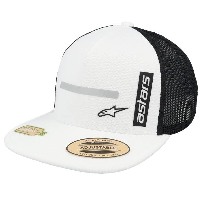 アルパインはやりっ子 Alpinestars 【 Alter White/Black Packable Trucker Men White 】 トラッカー メンズ 白いこと 白いこと