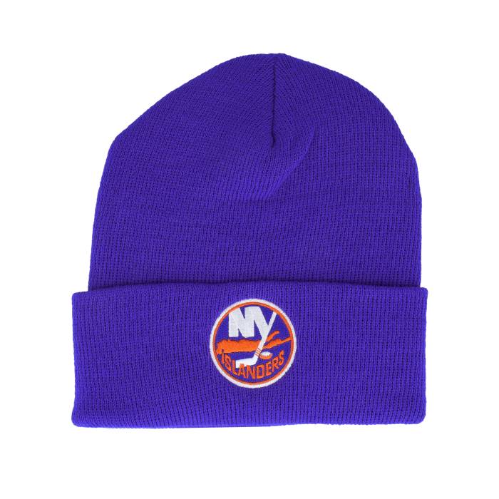 アメリカンニードル American Needle 【 New York Islanders Knit Nhl Royal Cuff Men Blue 】 アイランダース ニット メンズ 青色 ブルー
