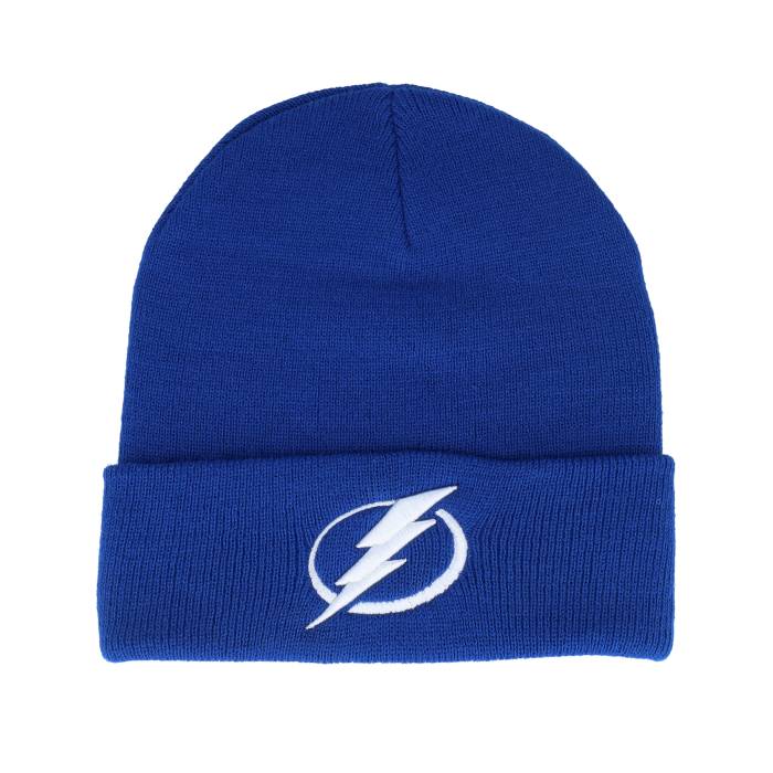アメリカンニードル American Needle 【 Tampa Bay Lightning Terrain Knit Solid Royal Cuff Men Blue 】 ライトニング ニット ソリッド メンズ 青色 ブルー｜スニケス