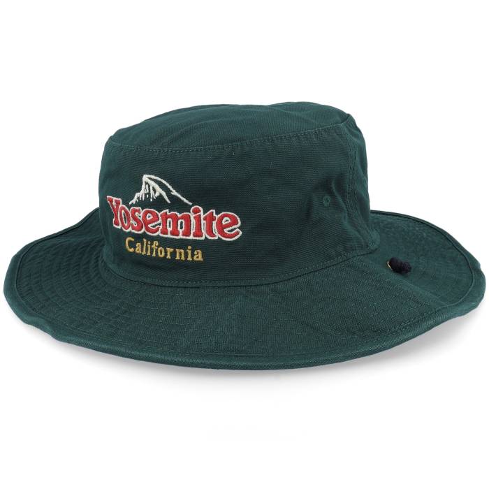 アメリカン針 American Needle 【 Yosemite Wide Brim Hat Dark Green Bucket Men Green 】 green 緑・緑であること メンズ green 緑・緑であること