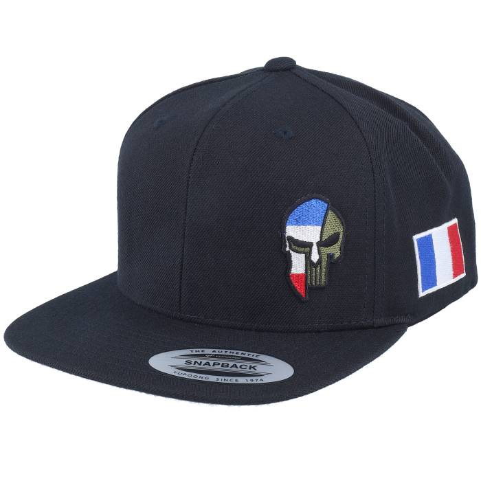 Army Head 【 France Army Skull Black Snapback Men Black 】 アーミー 黒色 ブラック Snapback スナップバック バッグ メンズ 黒色 ブラック