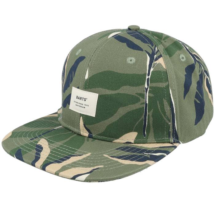 Barts 【 Dakou Cap Khaki Snapback Men Green 】 旗がしら かぶり笠 カーキ Snapback スナップバック 御徒面子 メンズ green 緑・緑であること