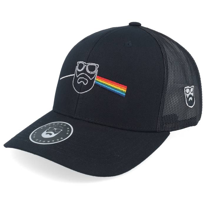Bearded Man 【 Dark Side Of The Beard Black Trucker Men Black 】 黒色 ブラック トラッカー メンズ 黒色 ブラック