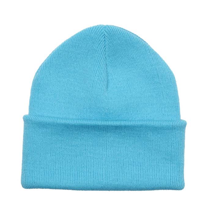 Beechfield 【 Surf Blue Cuff Blank Beanie Men Blue 】 青色 ブルー キャップ 帽子 メンズ 青色 ブルー