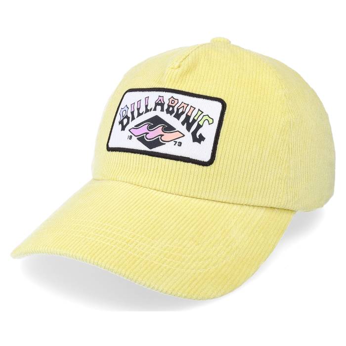 ビラボン Billabong 【 Sun Setting Stay Golden Dad Cap Men Yellow 】 キャップ 帽子 メンズ yellow 黄色・イエロー