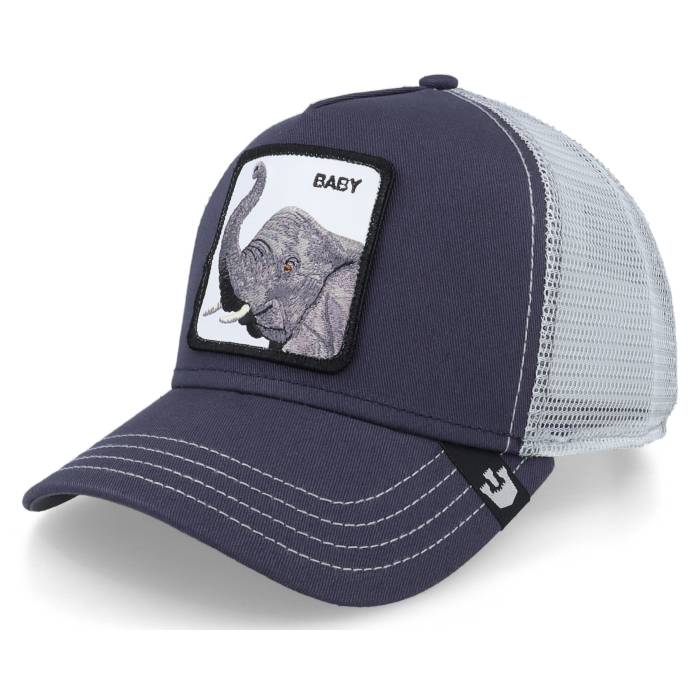 Goorin Bros. 【 Big Baby Navy Trucker Men Blue 】 紺色 ネイビー トラッカー メンズ 青色 ブルー