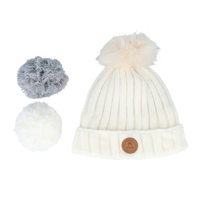 【 Beanie Kir Royal White Pom Women White 】 旗がしら かぶり笠 白いこと 白いこと レディース 白いこと 白いこと